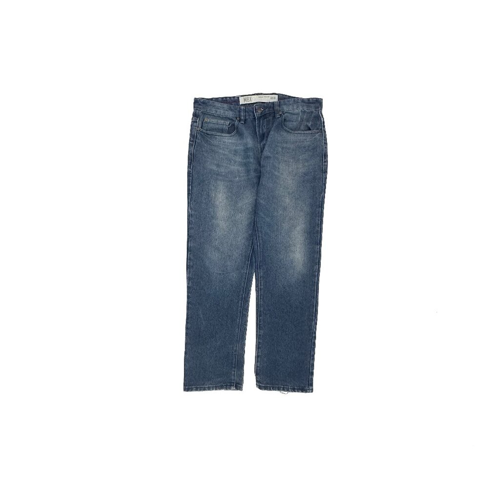 MBX Athletic Fit Men's size 32x30 Dark Wash Blue Denim Jeans‎